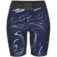 LASCANA ACTIVE Funktionsshorts Damen blau-silberfarben Gr.S (36/38)