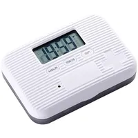 ISAKEN Pillendose Timer, Intelligente Elektronische Tablettenbox mit LED-Display, Medikamentenbox mit Alarm pro Tag/Tragbare Reisespeicher Mini Pillenbox Medikamentenbox