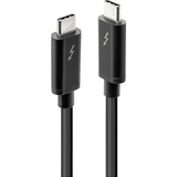 Lindy Thunderbolt 3 USB-C Kabel Schwarz