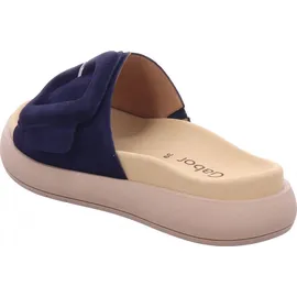Gabor Damen Pantolette in Blau, Größe 42 - Blau