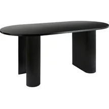Atmosphera - Esstisch Olova, schwarz 180x90x76cm Créateur D'Intérieur