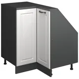 Vicco Rion 75,6 x 81,6 cm Weiß / Anthrazit