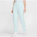 Nike Damen Sporthose Sportswear Chill Slim, GLACIER BLUE/SAIL, L