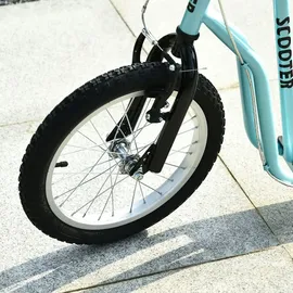 Homcom Kinderroller mit Handbremse blau