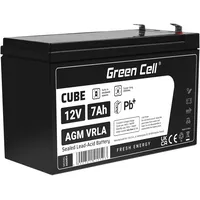 Green Cell AGM 12V 7Ah Akku VRLA Blei-Batterie Bleiakku