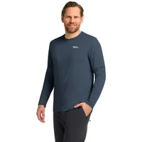 Jack Wolfskin Sky Thermal L/S M Wander-Shirt Midnight Sky S