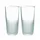 Stelton Frost Glas no. 2, 2 stck. Wassergläser, Edelstahl, Transparent, 12.5 x 6.5 x 13 cm