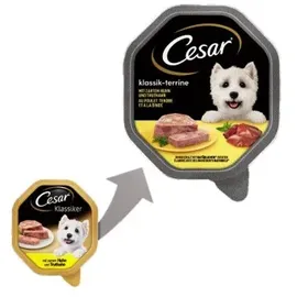 Cesar Klassiker Huhn & Truthahn 28 x 150 g