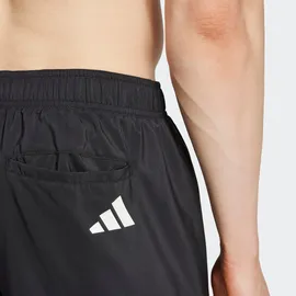 adidas 3-Streifen 8-Inch Badeshorts Black/White S