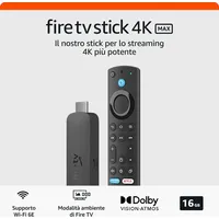 Amazon Fire TV Stick 4K Max mit Alexa-Sprachfernbedienung 2023 (Gen. 2)