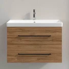 Villeroy & Boch Waschtischunterschrank 2 Auszüge 77,6 x 51,4 cm Kansas Oak