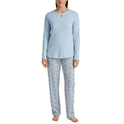 Calida Sweet Dreams Pyjamas Hellblau Must Baumwolle Medium Damen