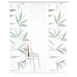 home in green Schiebevorhang ¦ grün ¦ Synthetik ¦ Maße (cm): B: 60 H: 245