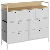 Vicco Kommode Belaro, Weiß, 98 x 85 cm mit