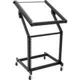 Omnitronic Rackwagen 12HE/10HE schwenkbar auf Rollen (30103060)