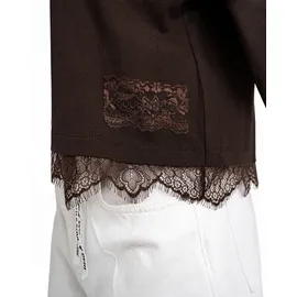 Smith & Soul T-Shirt Pyjama-Shirt Dunkelbraun L