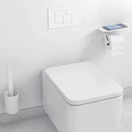 Hansgrohe Badaccessoire-Set Weiß