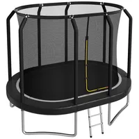 GUNJI Gartentrampolin Outdoor-Trampolin Ovales Trampolin 305/366 cm, Ø 366 cm, (Ausgestattet mit Sicherheitsnetz, Schutzpolsterung und Leiter; maximale Tragkraft 150 kg) 366 cm