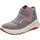 superfit Ankle-Boots Grau/Rot 30