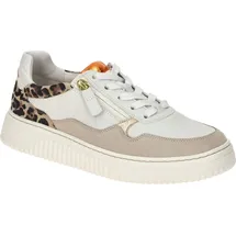 Gabor Sneaker Low Beige/Weiß Damen K-Weite 38