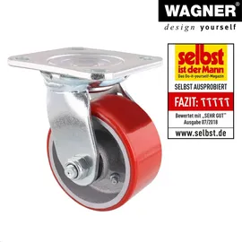 wagner® design yourself Lenkrolle RO 0116 0 kg rot