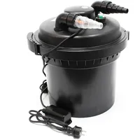 Wiltec SunSun CPF-280 Druckteichfilter 9000 l/h / 11 W UVC Einheit, Teichdruckfilter für Teiche bis 8000 Liter, Teichklärer, Filteranlage