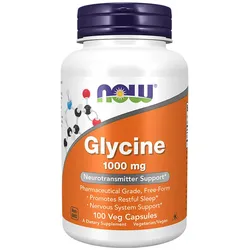 Now Foods Glycine 1000 mg (100 Kapseln)