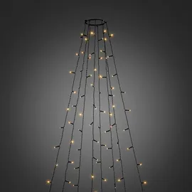Konstsmide Baummantel LED 0,4 m Bernstein