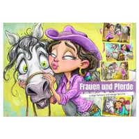 Calvendo Frauen und Pferde. Lustige Cartoons und witzige Sprüche