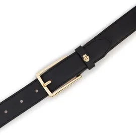 Roeckl Damengürtel Leder schwarz 85