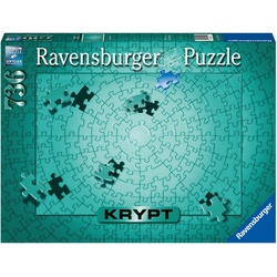 Ravensburger Puzzle Krypt Metallic Mint, 736 Puzzleteile, Made in Germany, FSC® - schützt Wald - weltweit grün