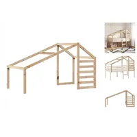 VidaXL Dach für Kinderbett 188x82x113 cm Massivholz Kiefer