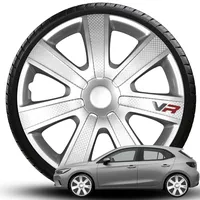 Radkappen Radblenden Vr Silver PRO 14" 15" 16" Zoll NEU (14 Zoll)