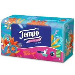 Tempo Taschentuch Duftedition Kraft und Sinnlichkeit, 4-lagig 7322541409511  , 1 Box = 90 Taschentücher