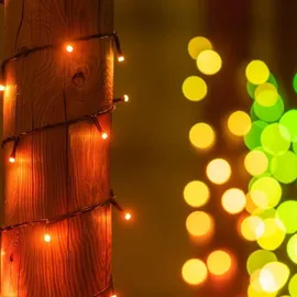 Twinkly Strings Multi Color LED Lichterkette 100x RGB, (TWS-100STP-BEU)