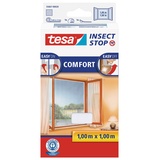 Tesa Insect Stop Comfort 55667-20 Fliegengitter (L x B) 1000mm x 1000mm Weiß