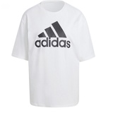 adidas Damen T-Shirt (Short Sleeve) W Bl Bf Tee, White/Black, XS