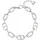 LEONARDO Narea Armband mit Zirkonia Edelstahlfarben 22 cm