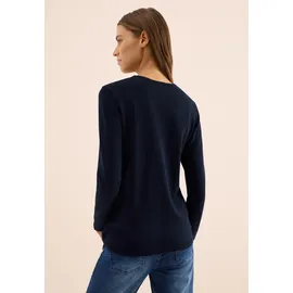 Cecil CECIL, Damen, 3015619 Basic Pullover (urban Dark Blue, L