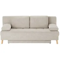 Sofa.de Querschläfer aus Flachgewebe Carola ¦ beige ¦ Maße (cm): B: 195 H: 90 T: 90