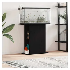 vidaXL Aquarienunterschrank Schwarze Eiche 75 x 36 x 72,5 cm