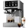 Airmsen Espressomaschine 20Bar, Vollautomatische Kaffeemaschine mit Milchschäumer Dampflanze, 1.8L Wassertank für Zuhause Und Büro,Ideal Als Geschenk, S... - Schwarz