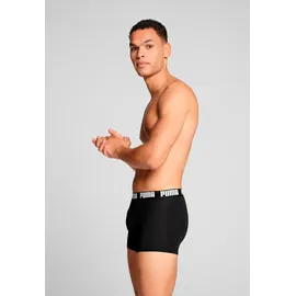 Puma Herren Boxershorts MEN Everyday Basic Boxers 2P in Schwarz/Weiß M