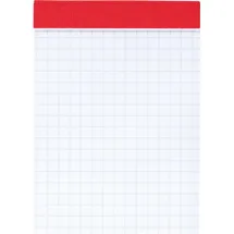 Brunnen Notizblock 1055132 DIN A7 kariert perforiert weiß 50Bl