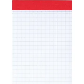 Brunnen Notizblock 1055132 DIN A7 kariert perforiert weiß 50Bl