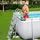 BESTWAY Power Steel Frame Pool Set 549 x 274 x 122 cm inkl. Sandfilteranlage 56466