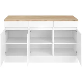 OPTIFIT Unterschrank Roth 150 x 0 x 0 cm Grau