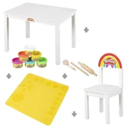 roba x Play-Doh Kindersitzgruppe mit Zubehör zum Kneten