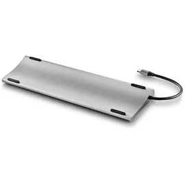 ngs Wonder Dock 12 USB-C 12 Ports), Dockingstation + USB Hub, Silber