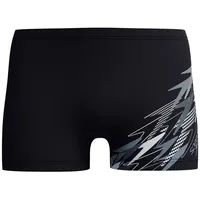 Speedo Badehose Medley Logo Aquashort Schwarz 9